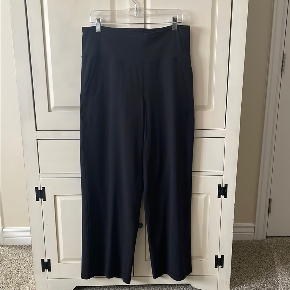 Lululemon Athletica Black Wide Leg Pants